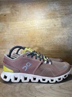 On Cloud X REFLECTIVE Womens Size 9 Running Shoes Sneakers Mocha Brown Sand